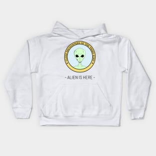 Close encounters with Aliens Kids Hoodie